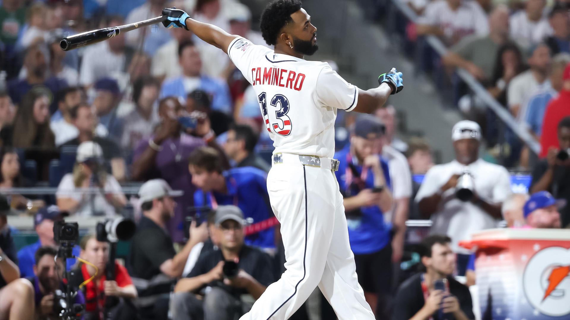 Junior Caminero smashes a 491-foot homer