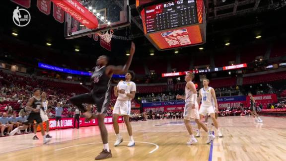 Dain Dainja’s dunk electrifies crowd against Oklahoma City Thunder