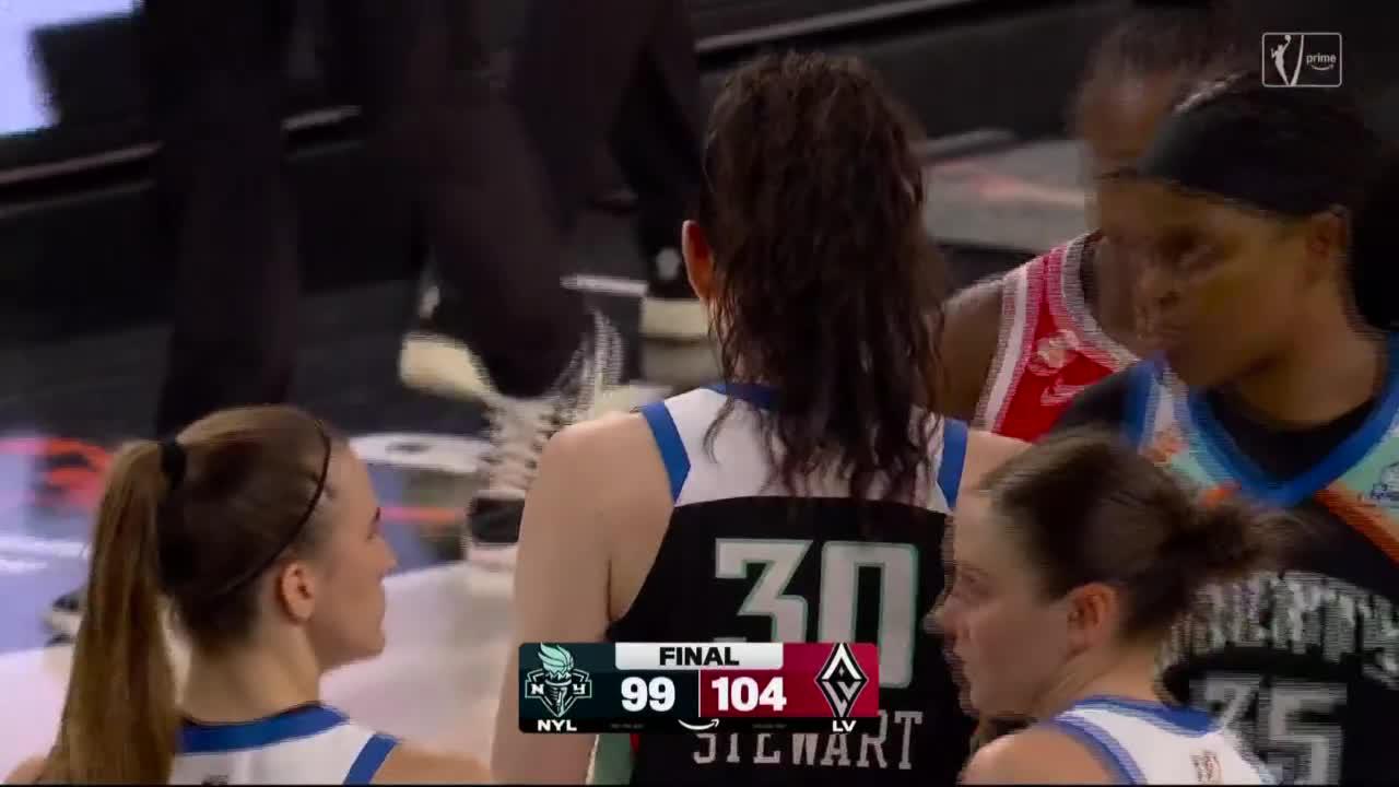 Las Vegas Aces vs. New York Liberty - Game Highlights