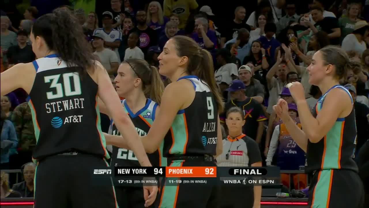 Phoenix Mercury vs. New York Liberty - Game Highlights