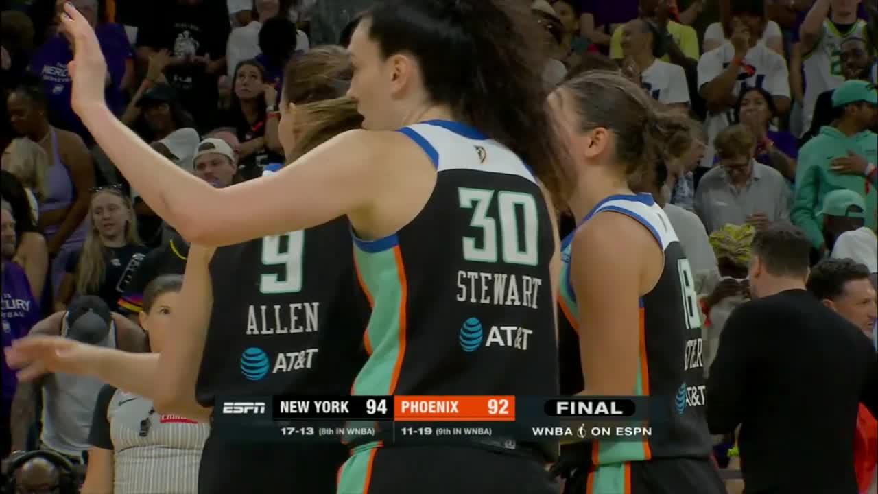 Phoenix Mercury vs. New York Liberty - Game Highlights