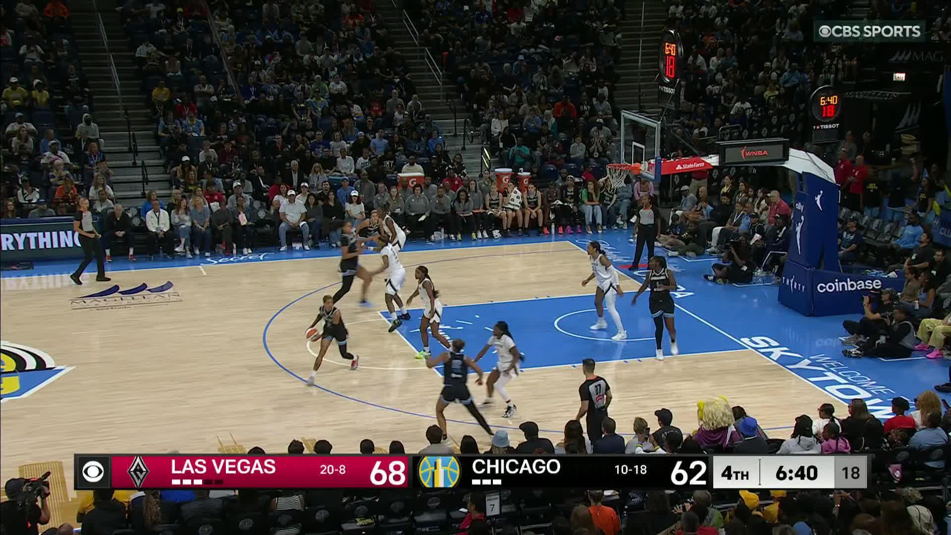 Syndey Taylor's corner three dazzles Sky crowd