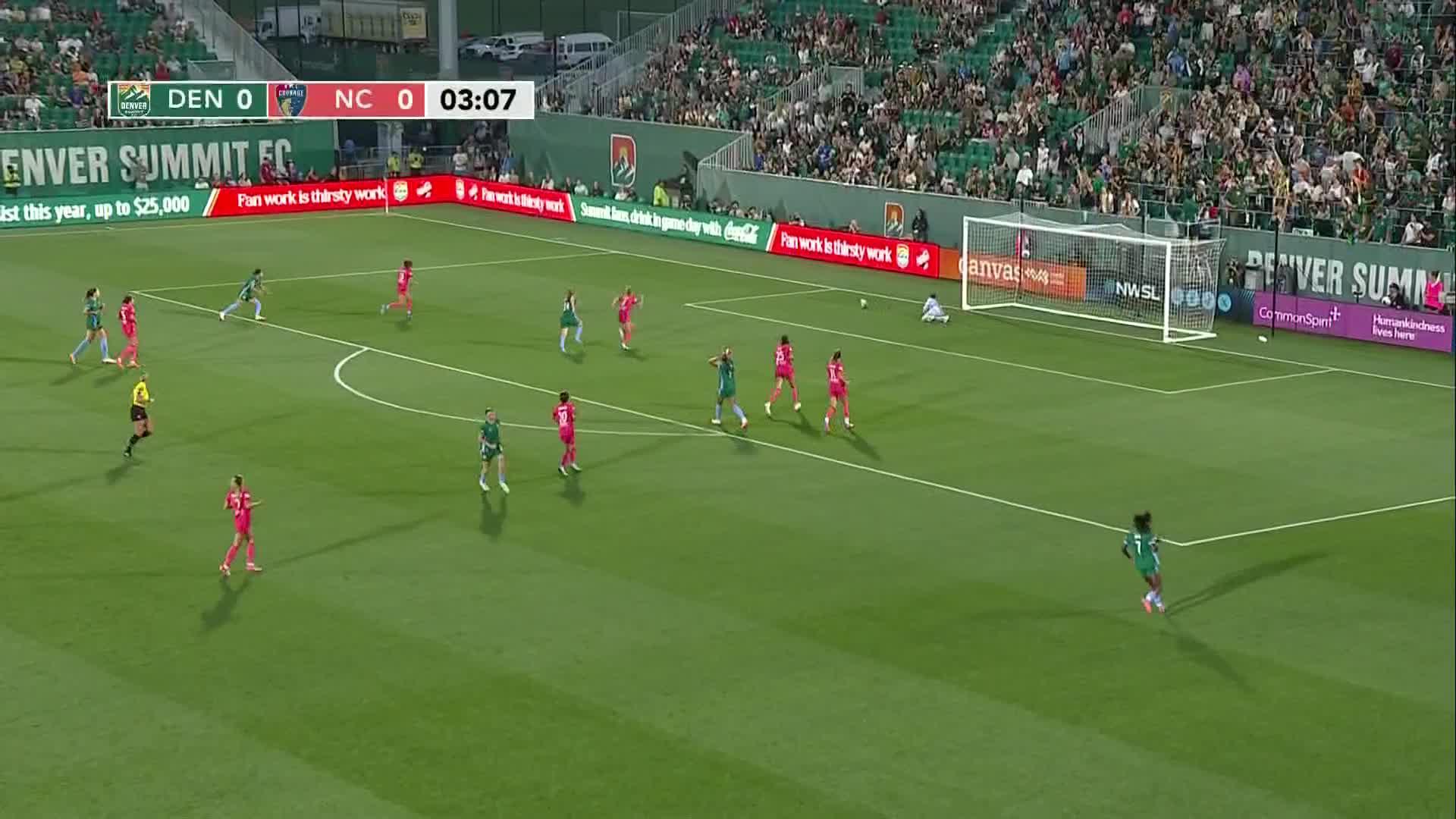 Denver Summit FC vs. North Carolina Courage - Game Highlights