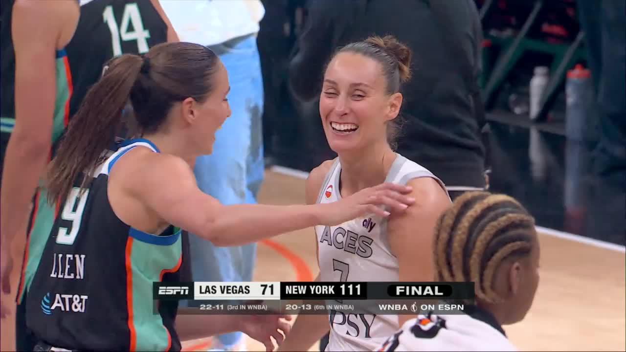 New York Liberty vs. Las Vegas Aces - Game Highlights