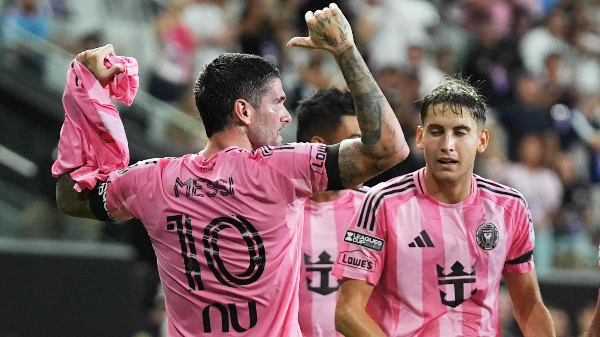Rodrigo De Paul scores great goal for Inter Miami, dedicates it to Messi family