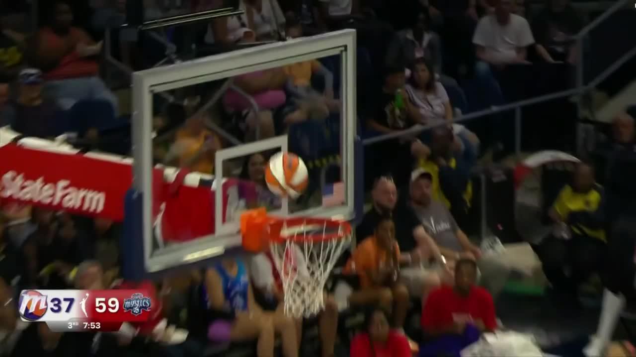 Austin and Citron score 19 points apiece as Mystics beat Mercury 95-75 for 7th straight win