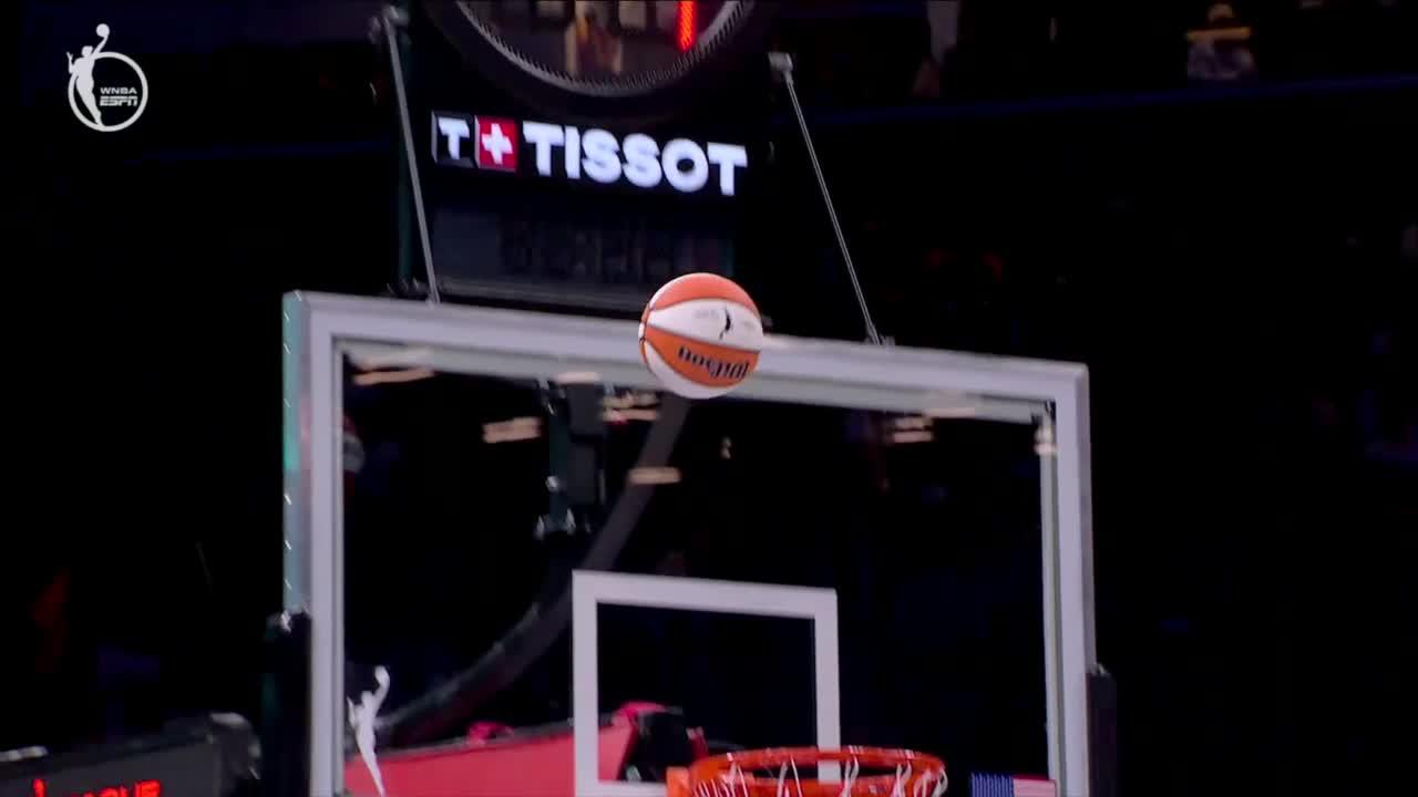 Surging Liberty rout short-handed Aces 111-71 as Las Vegas rests Wilson, Gray and Young