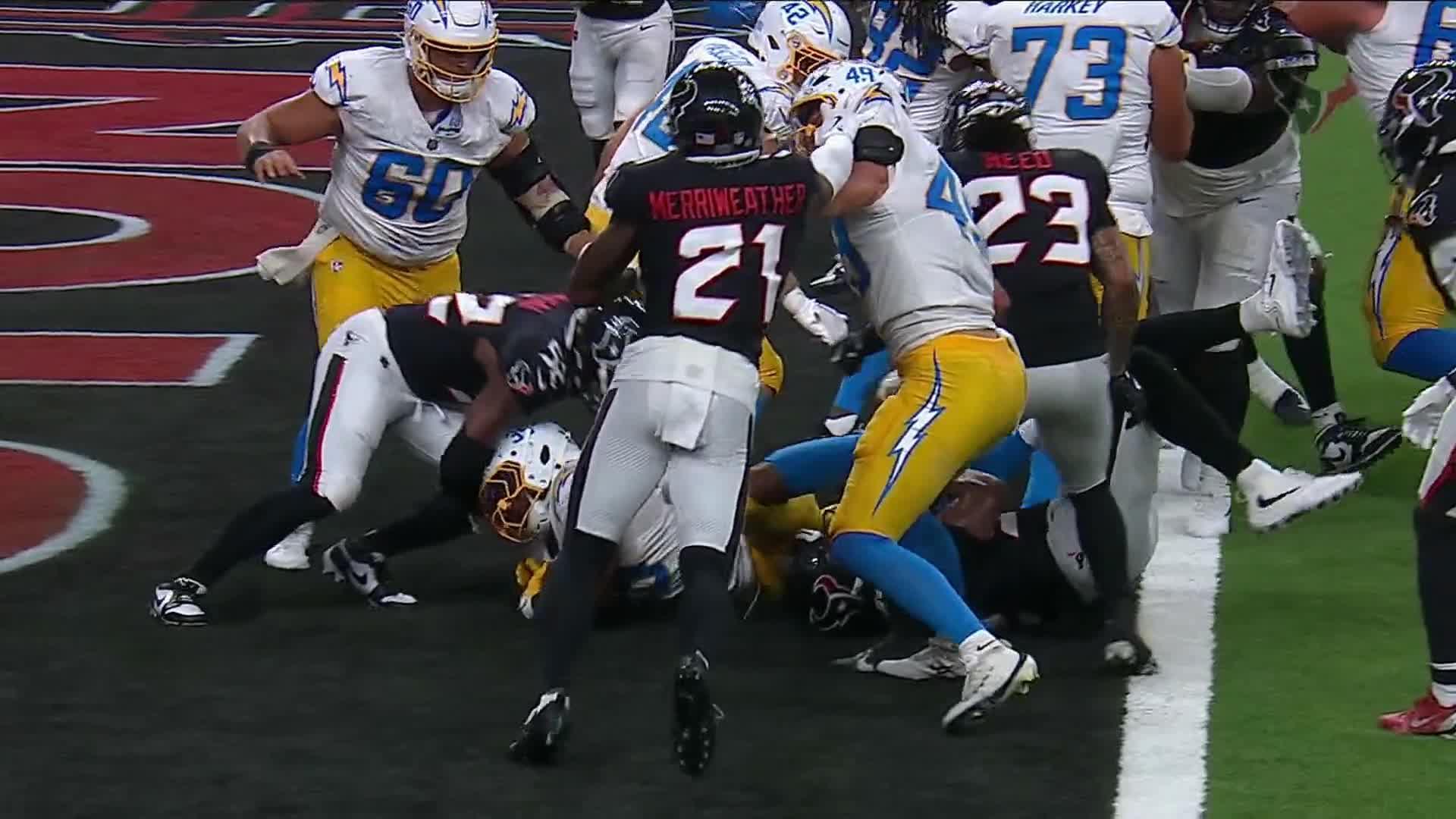 Amar Johnson records his second TD of the night