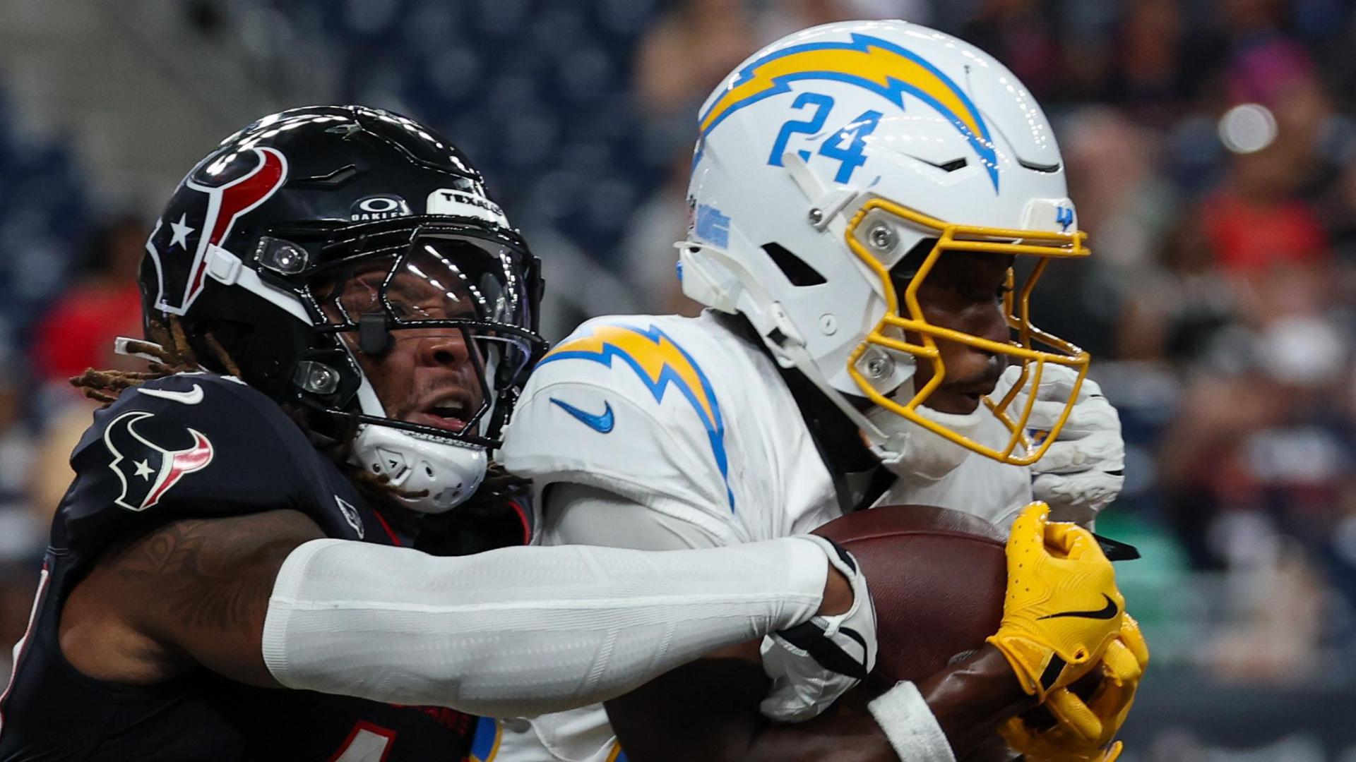 Chargers beat the Texans on the road