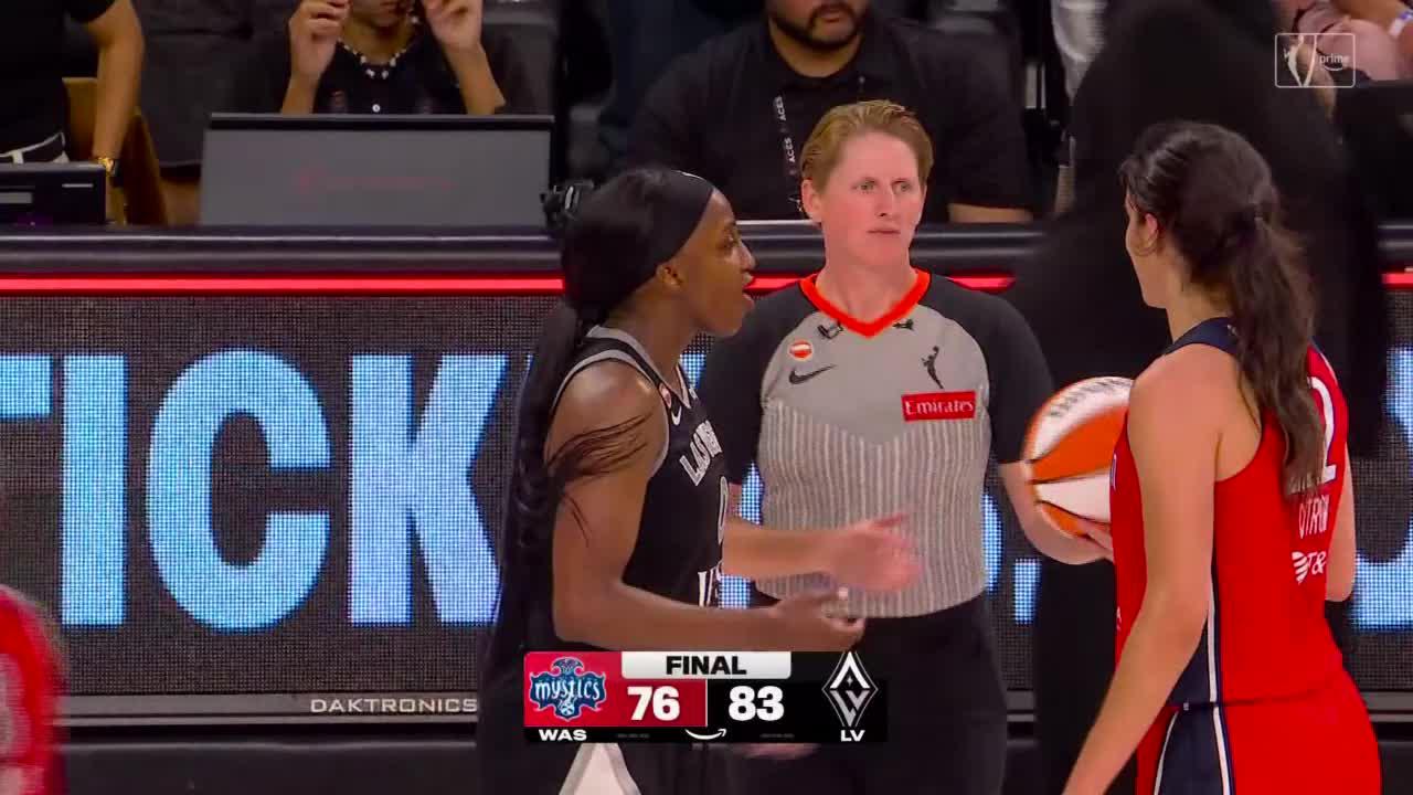 Las Vegas Aces vs. Washington Mystics - Game Highlights