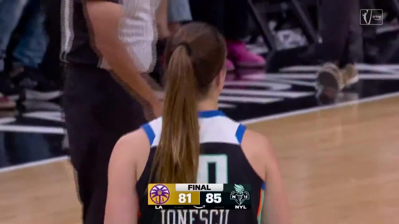 New York Liberty vs. Los Angeles Sparks - Game Highlights