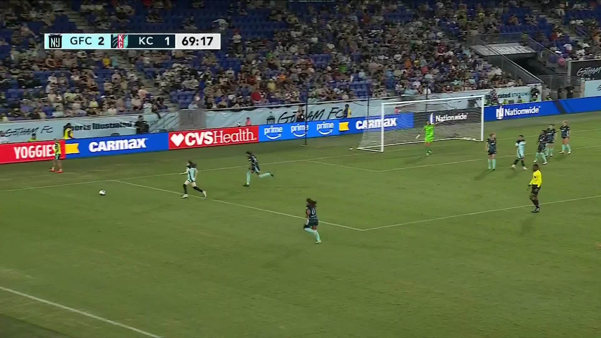 NJ/NY Gotham FC vs. Kansas City Current - Game Highlights