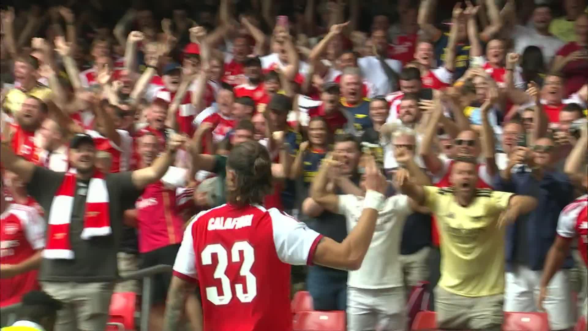 Arsenal thrash Man City to take home FA Community Shield
