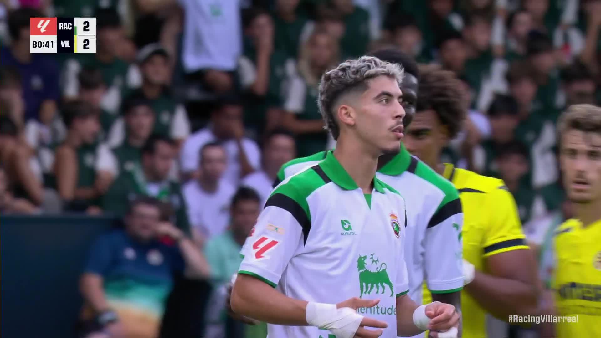 Racing Santander vs. Villarreal - Game Highlights