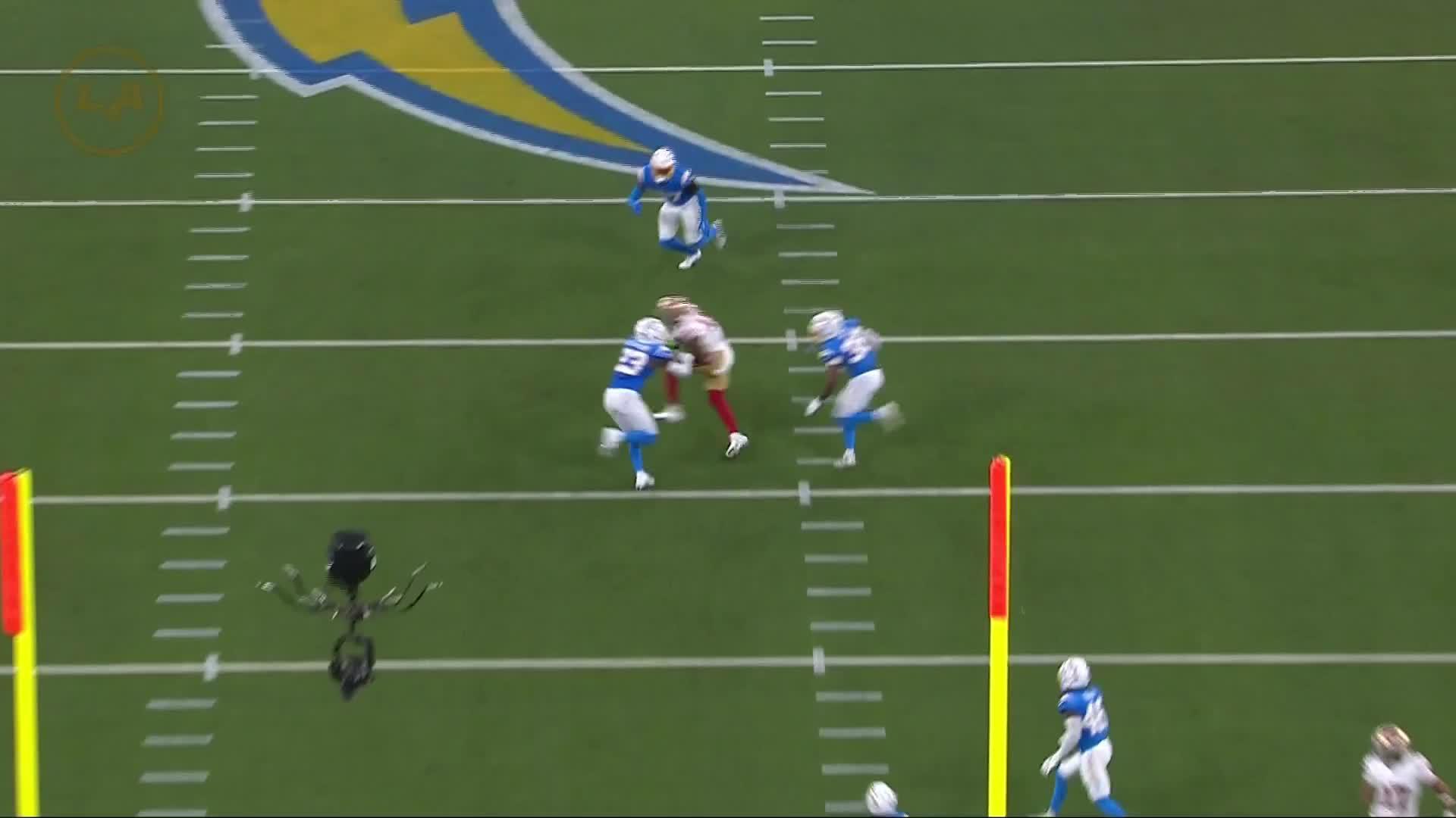 Cowing returns punt for TD to spark the 49ers in 41-18 preseason win over the Chargers