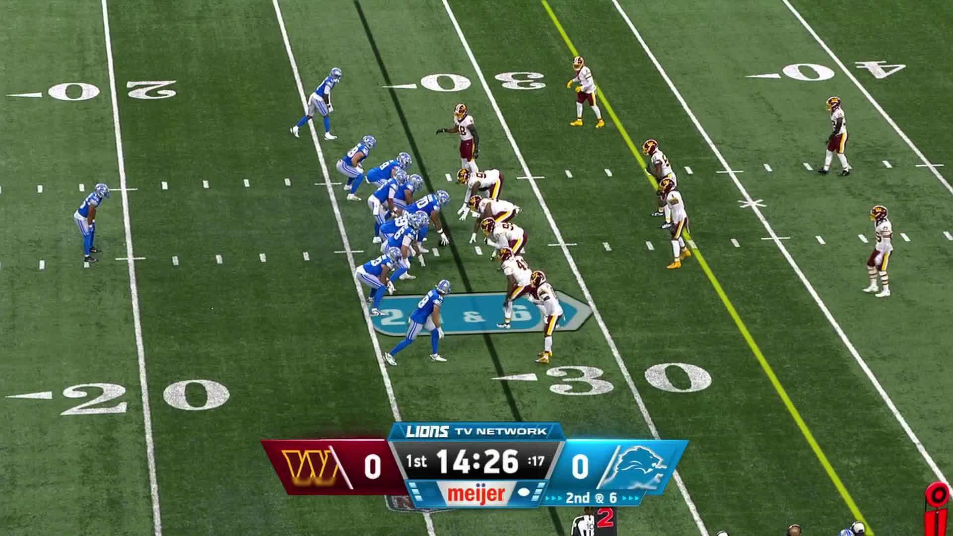 Washington Commanders vs. Detroit Lions: Game Highlights