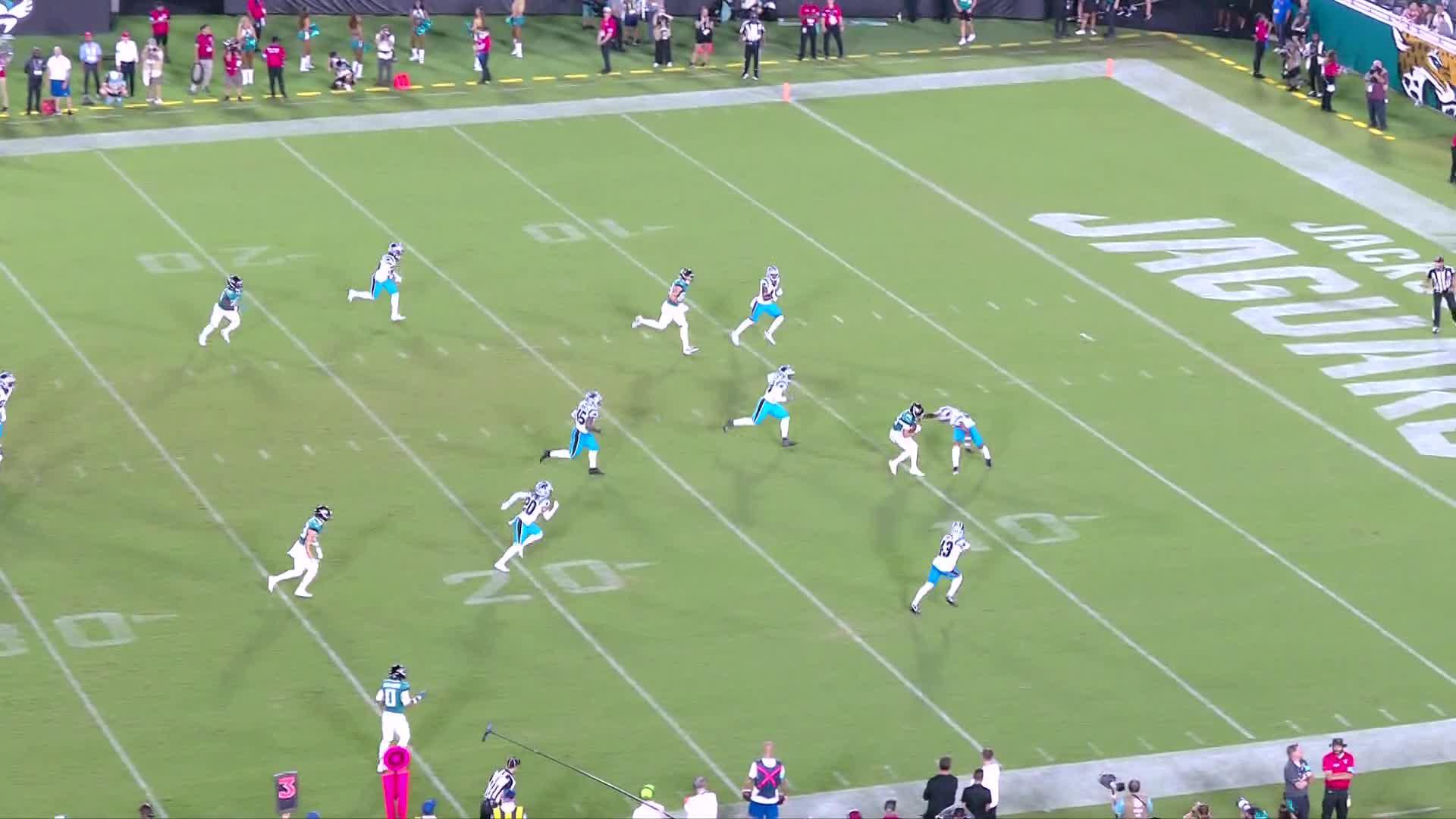 Bryce Young and the Panthers find better footing in a 34-17 victory at the Jaguars