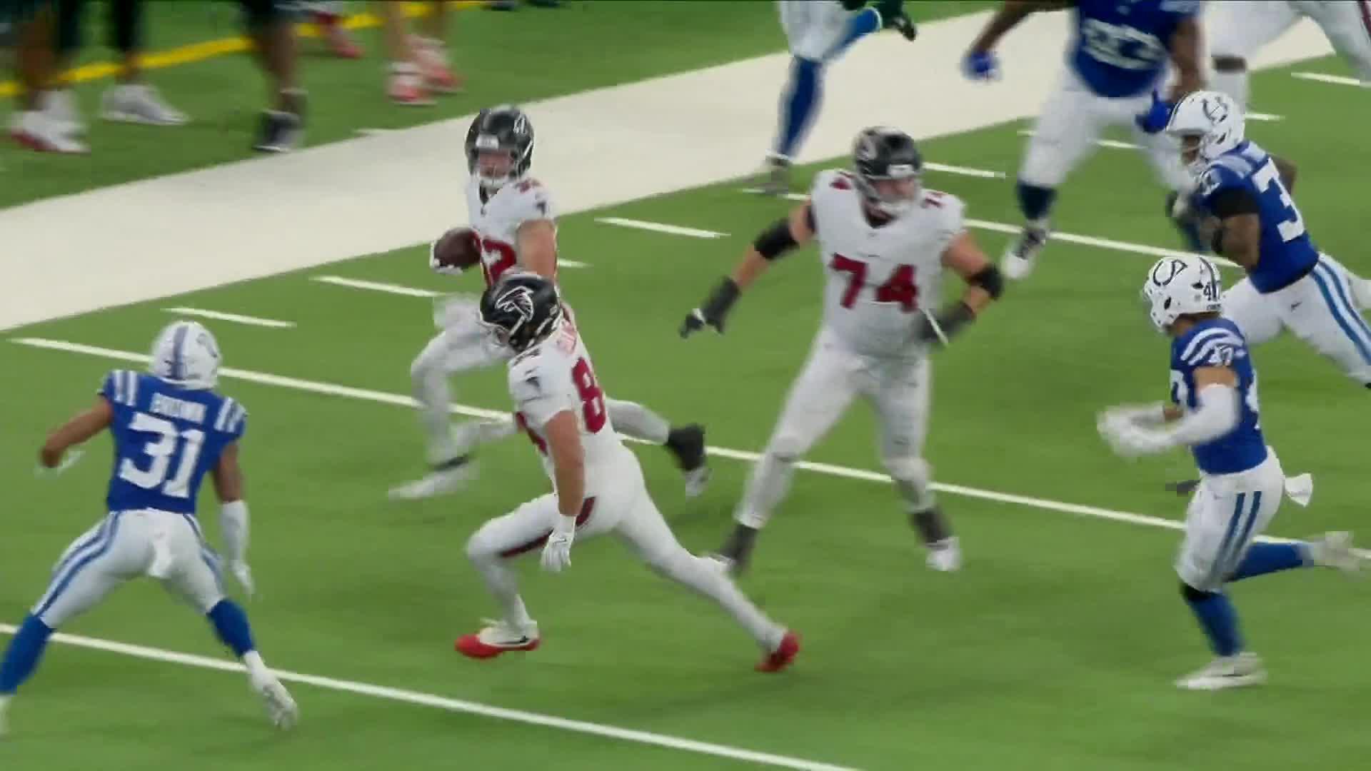 Cooper Rush and Jack Strand pick apart Colts' defense as Falcons roll to 34-6 preseason win