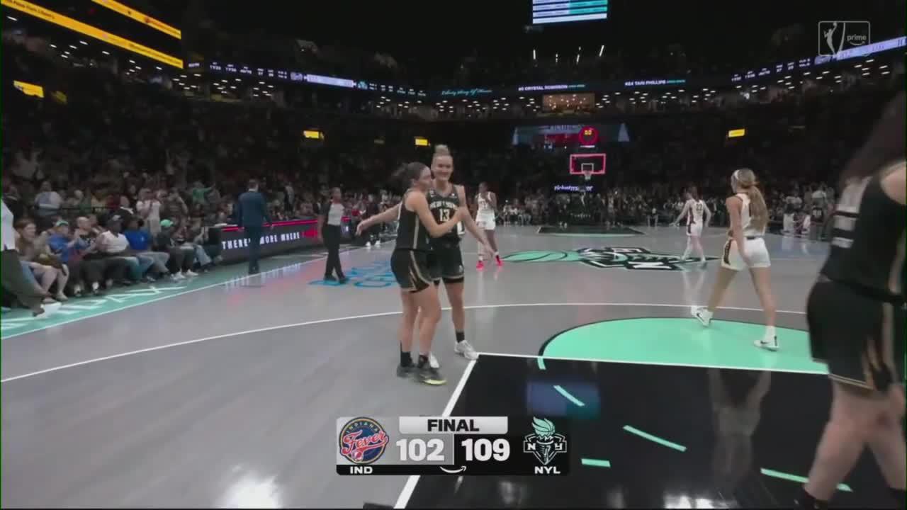 New York Liberty vs. Indiana Fever - Game Highlights