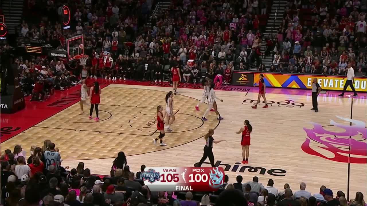 Fire vs. Washington Mystics - Game Highlights