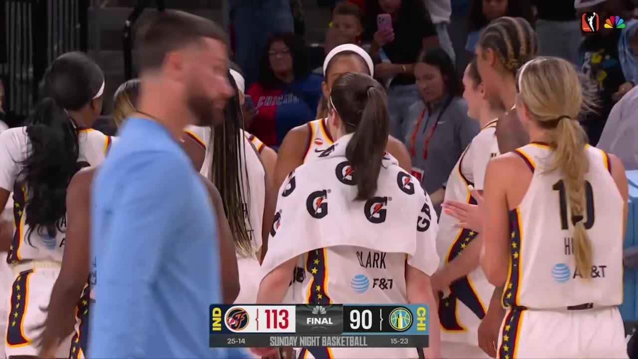 Caitlin Clark scores 37 points as the Fever beat the Sky 113-90