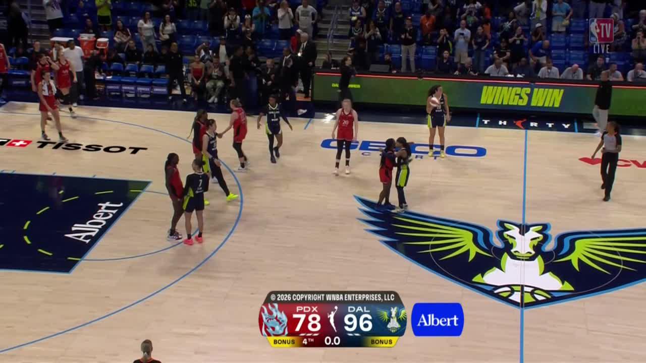 Dallas Wings vs. Fire - Game Highlights