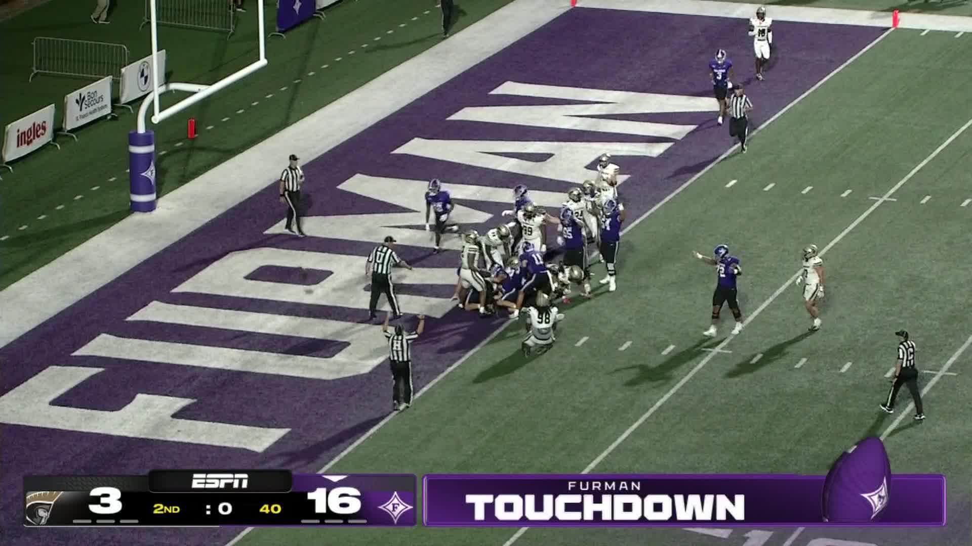 Ben Croasdale scores 1-yard touchdown - ESPN Video