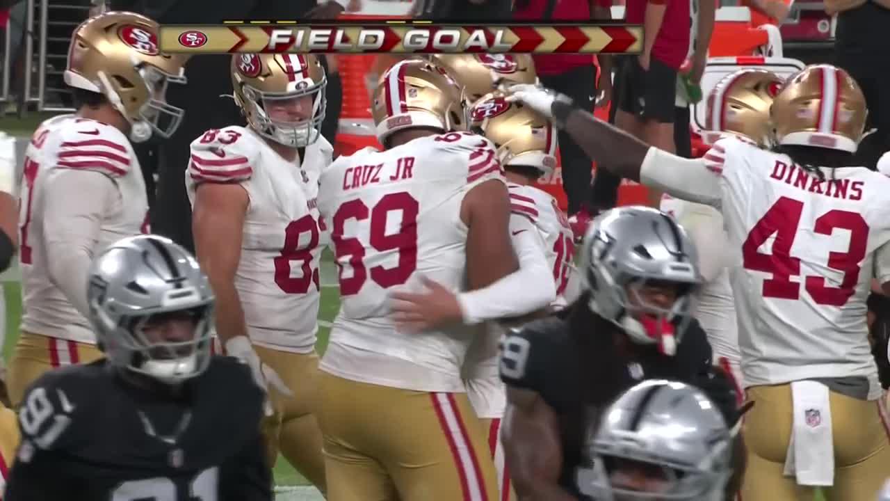 A rough night for Raiders rookie Fernando Mendoza in 18-12 preseason loss to the 49ers