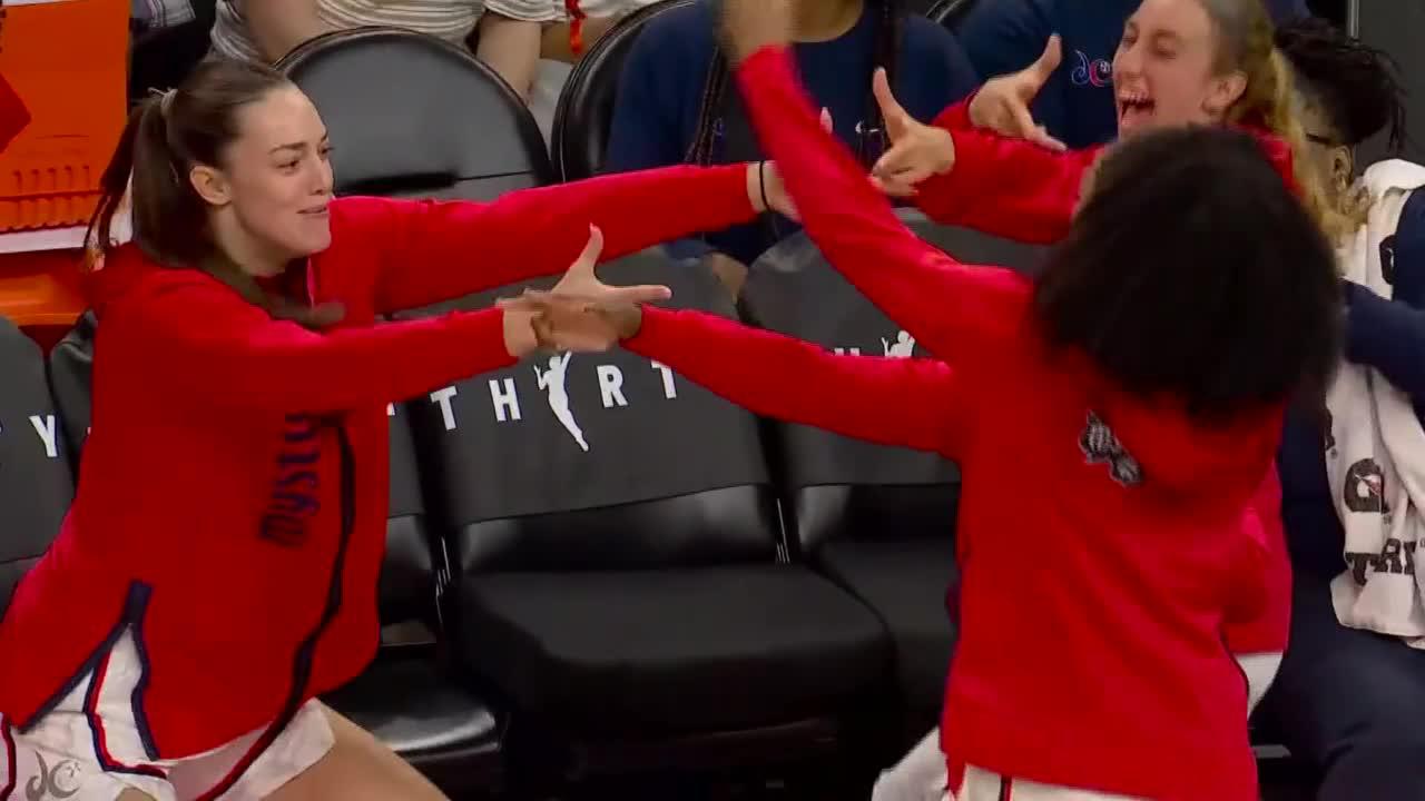 Georgia Amoore nails the trey