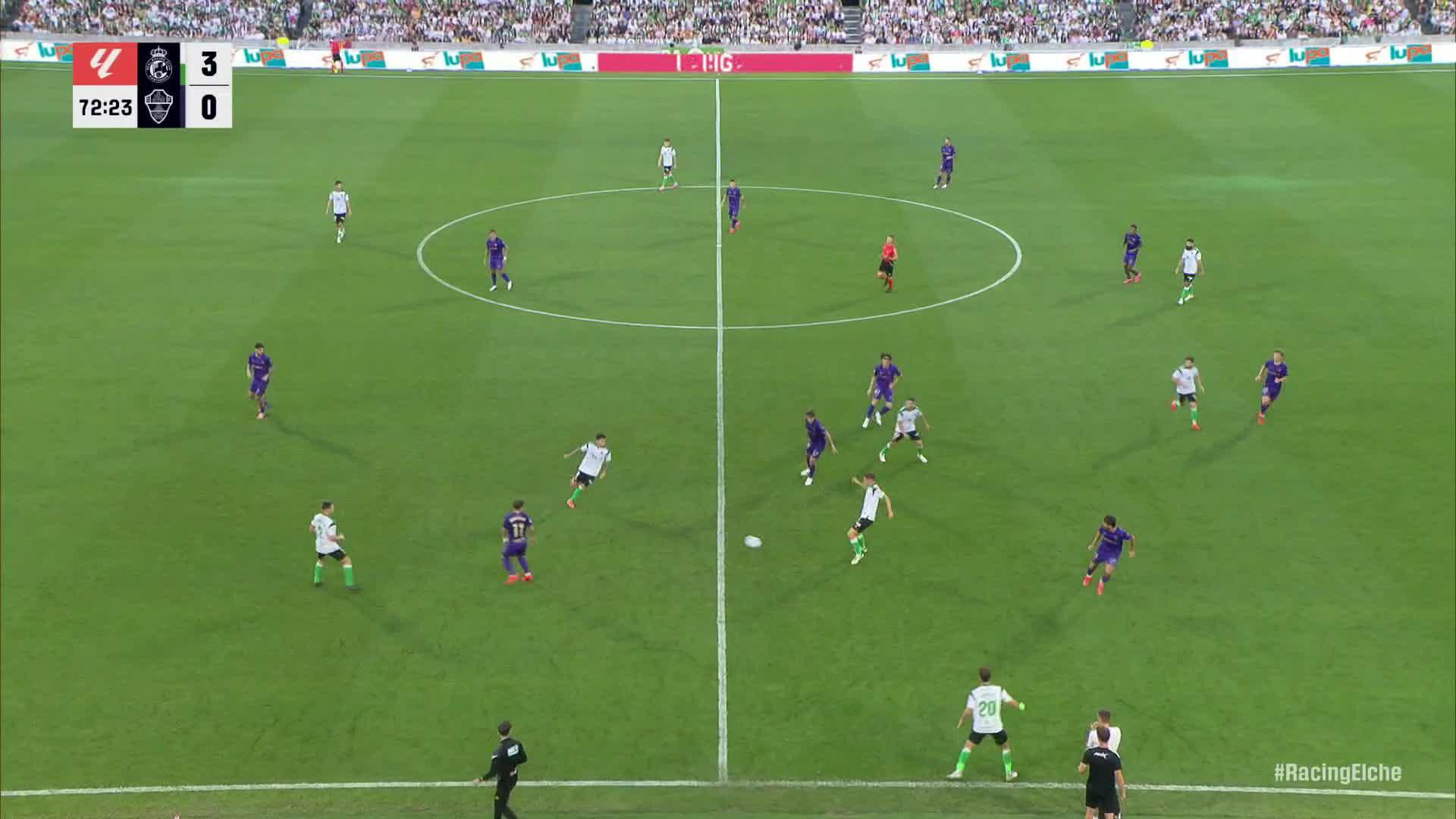 Racing Santander vs. Elche - Game Highlights