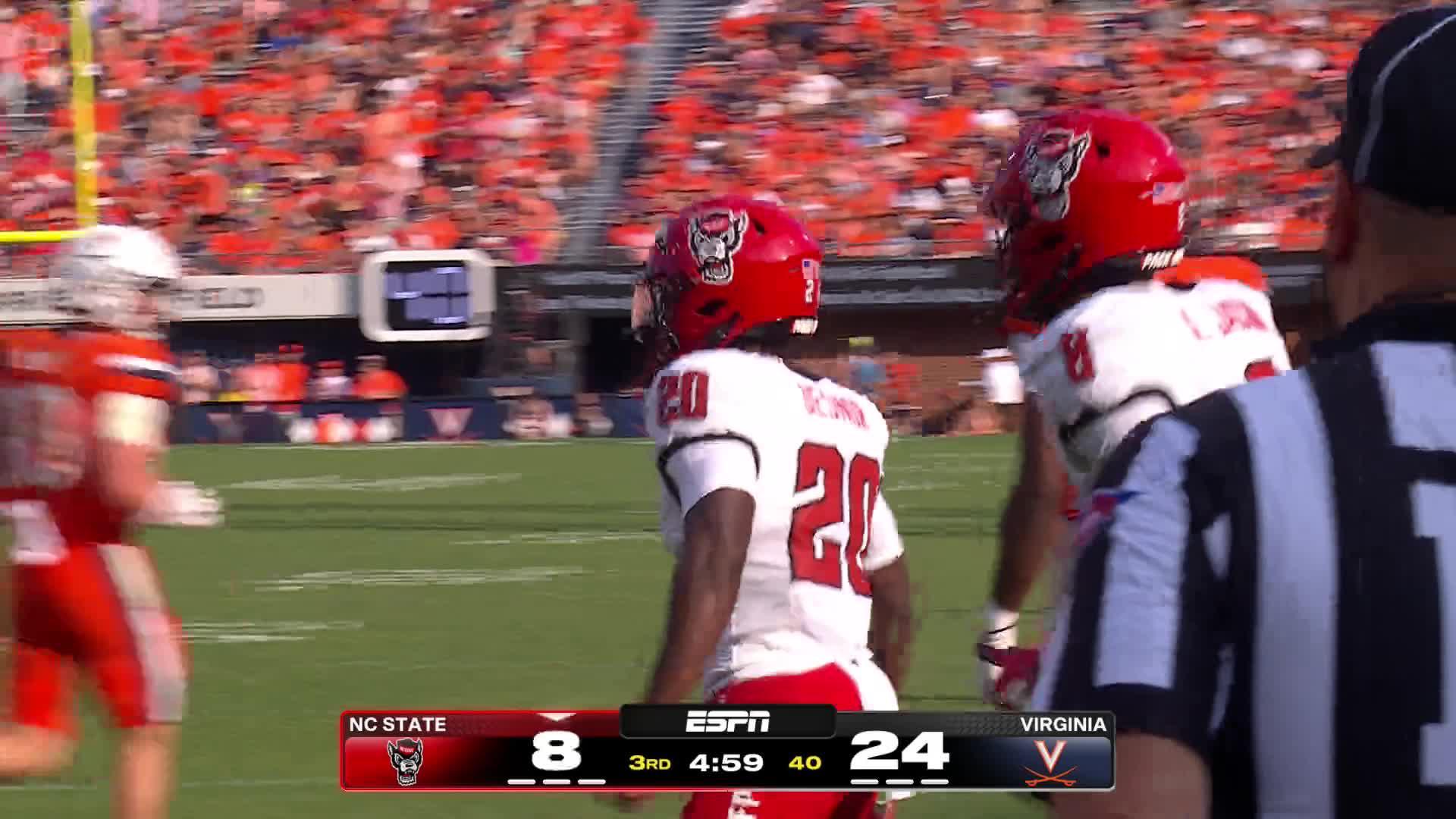 NC State Wolfpack vs. Virginia Cavaliers: Full Highlights