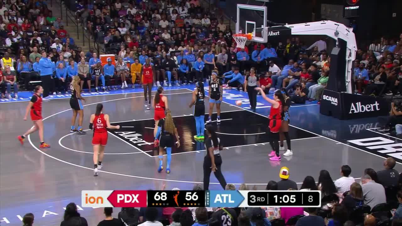 Carla Leite gets the hoop and the harm