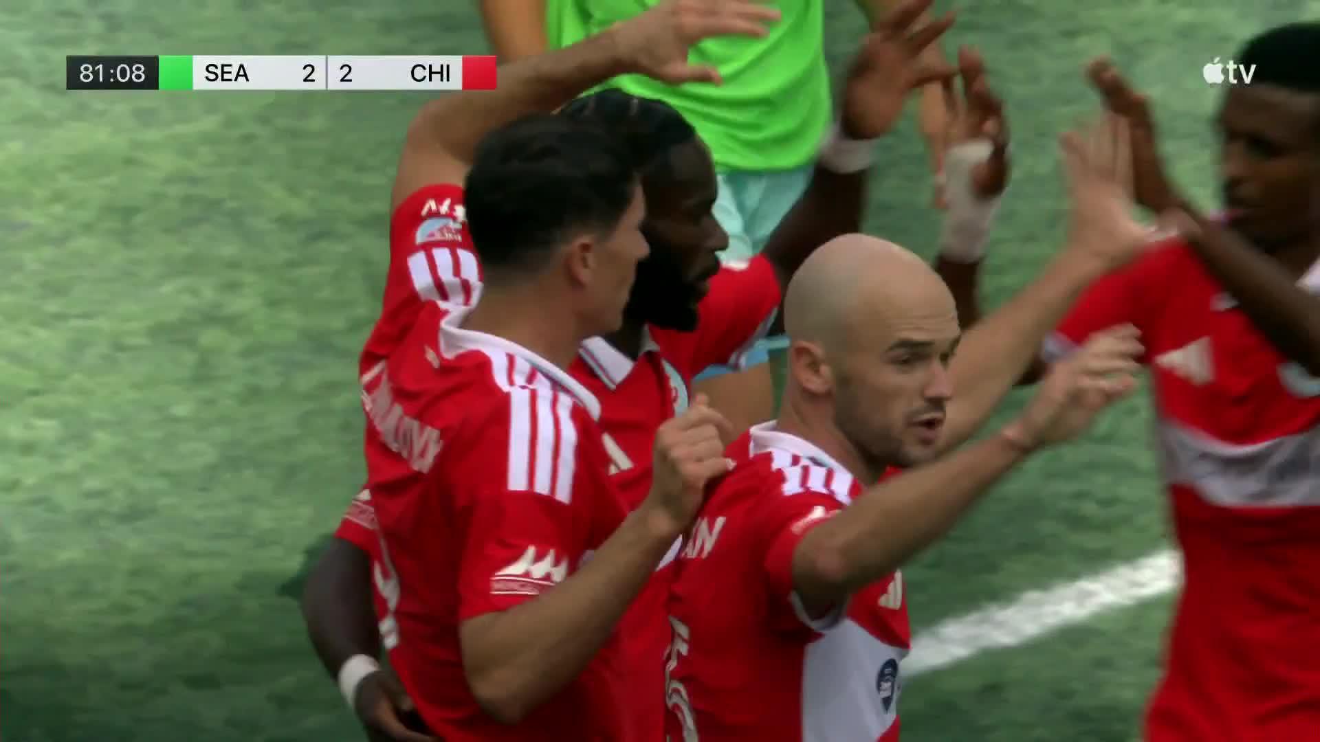 Lewandowski spoils Joveljic's debut double as Fire tie Sounders