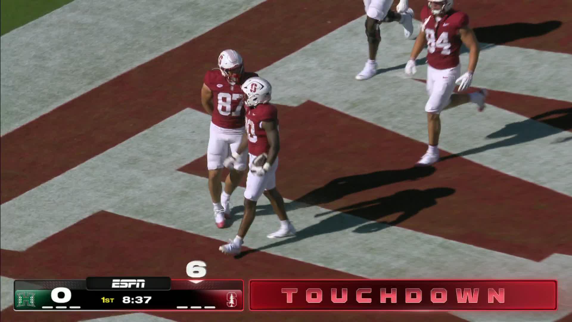 Micah Ford runs for 2-yard rushing touchdown