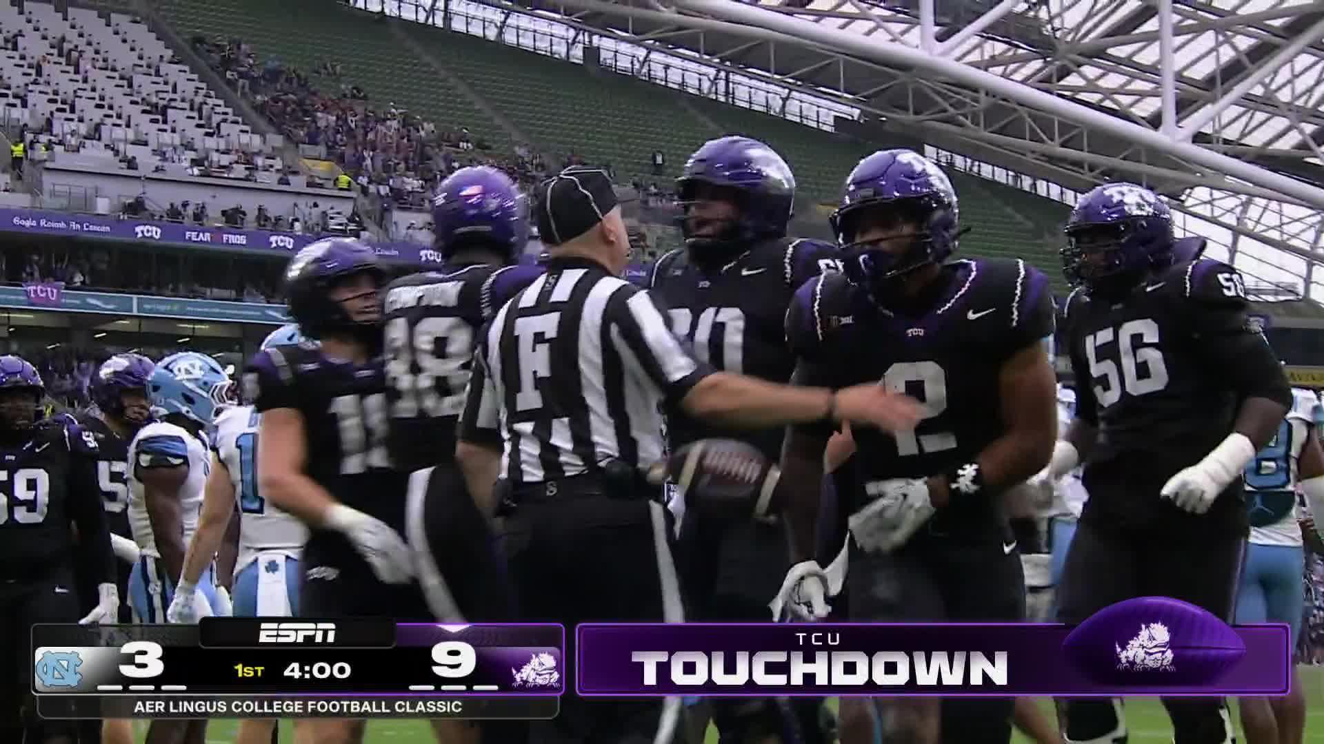 North Carolina Tar Heels vs. TCU Horned Frogs: Full Highlights