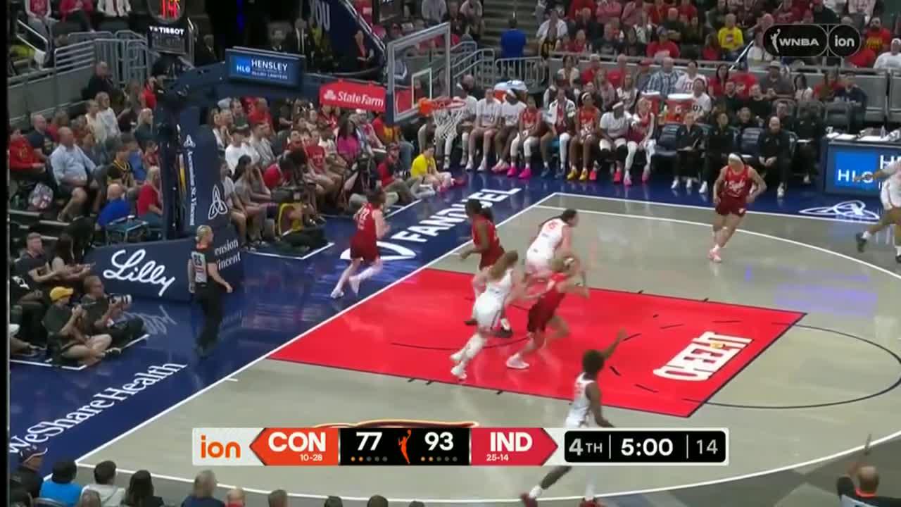 Nell Angloma hits the 3-pointer