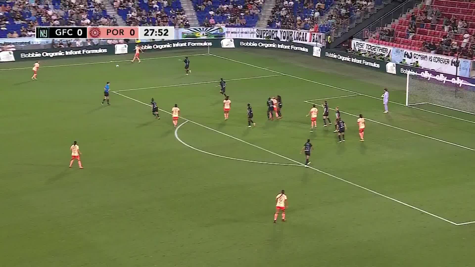 NJ/NY Gotham FC vs. Portland Thorns FC - Game Highlights