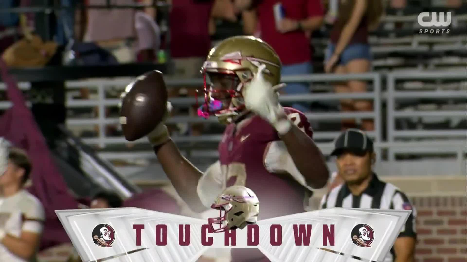 Ousmane Kromah punches it in to extend Florida State's lead