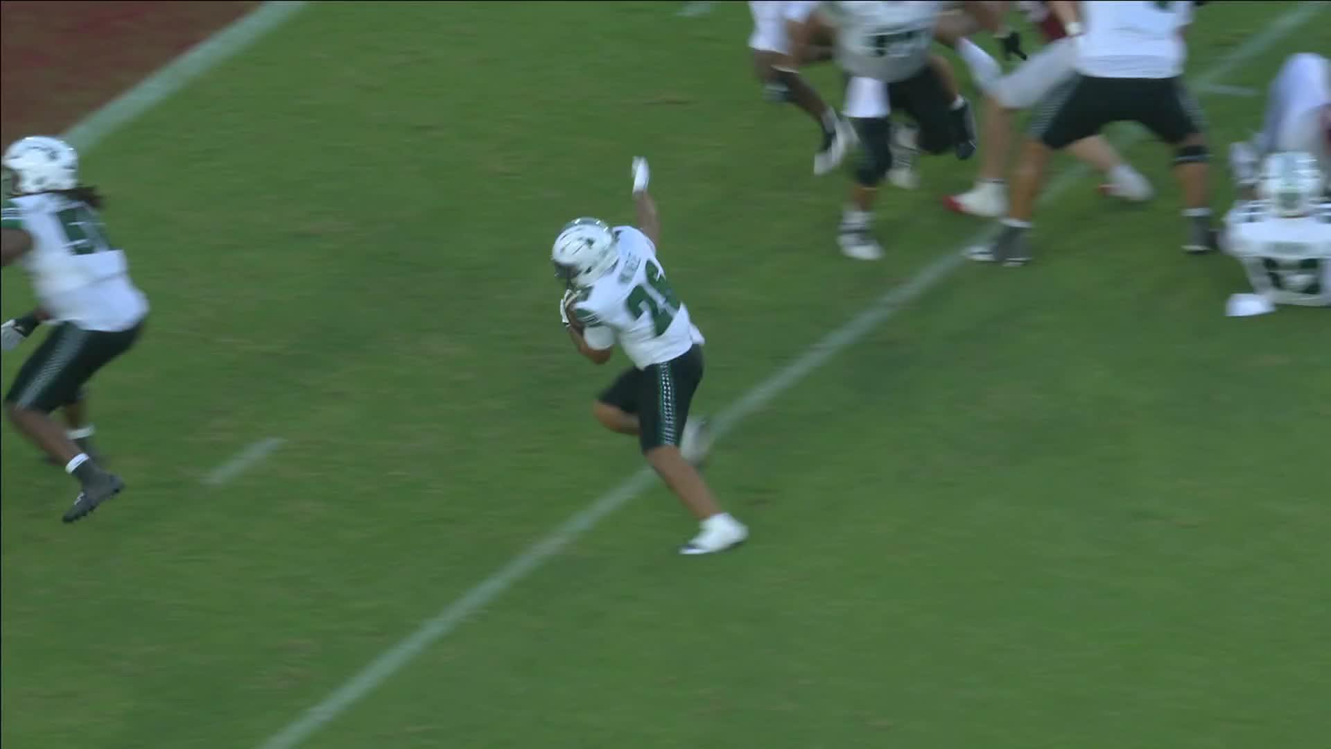 Sitani Mikaele scores 5-yard touchdown