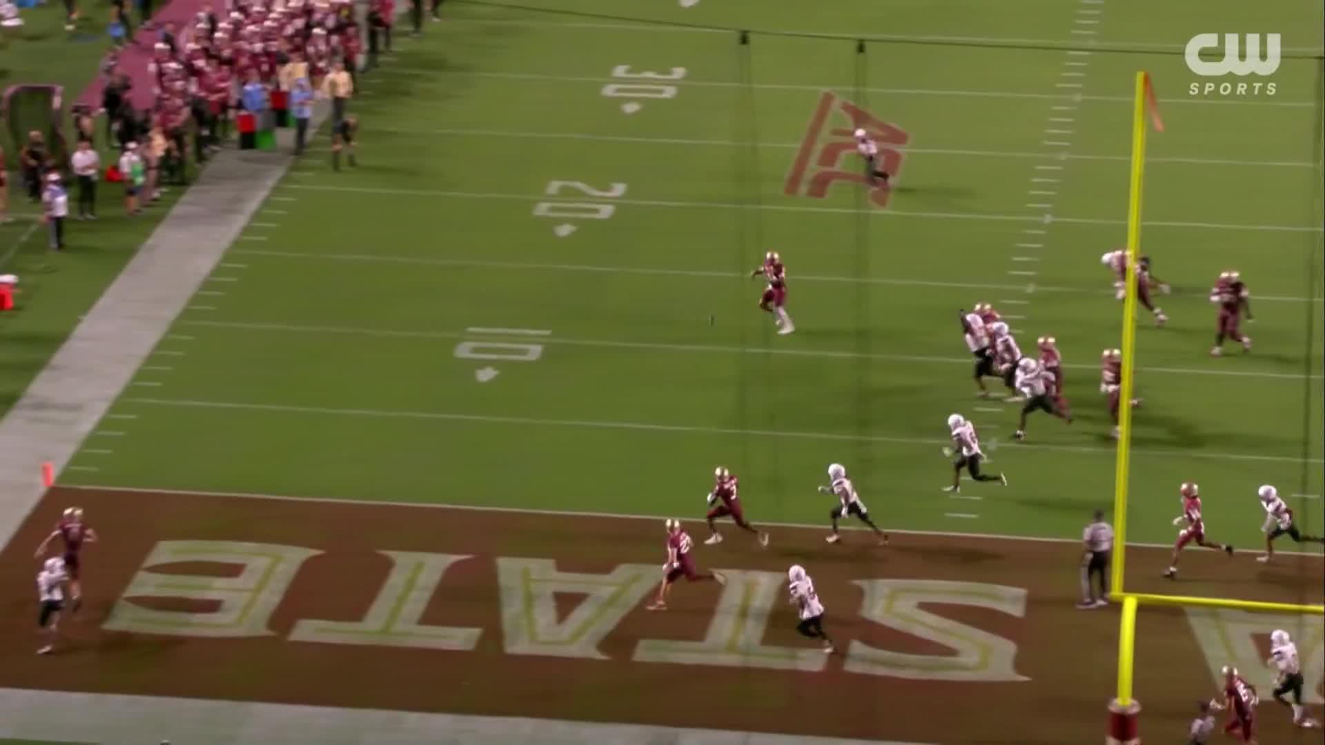 Daniels finds Singleton Jr. for 4-yard Florida State TD