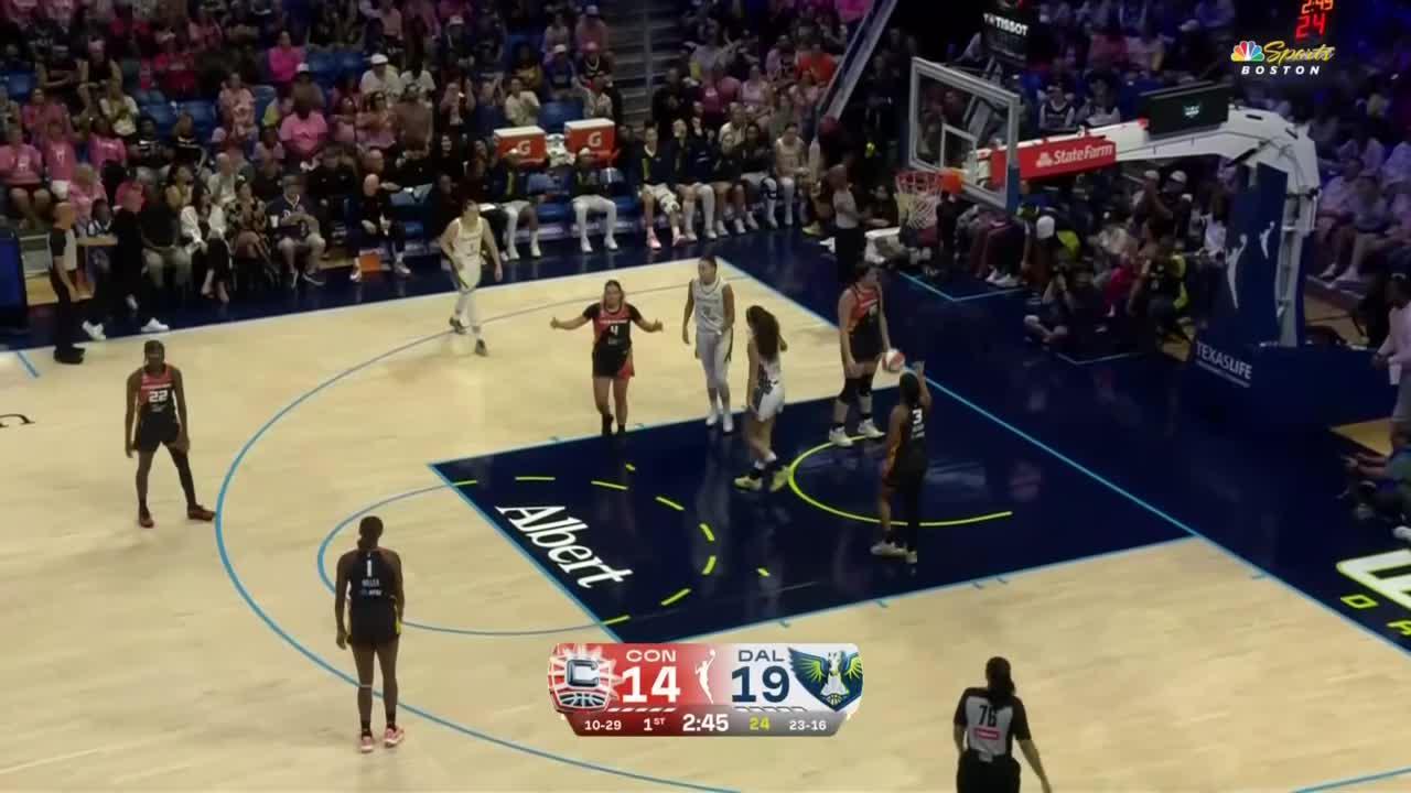 Jessica Shepard gets the hoop and the harm