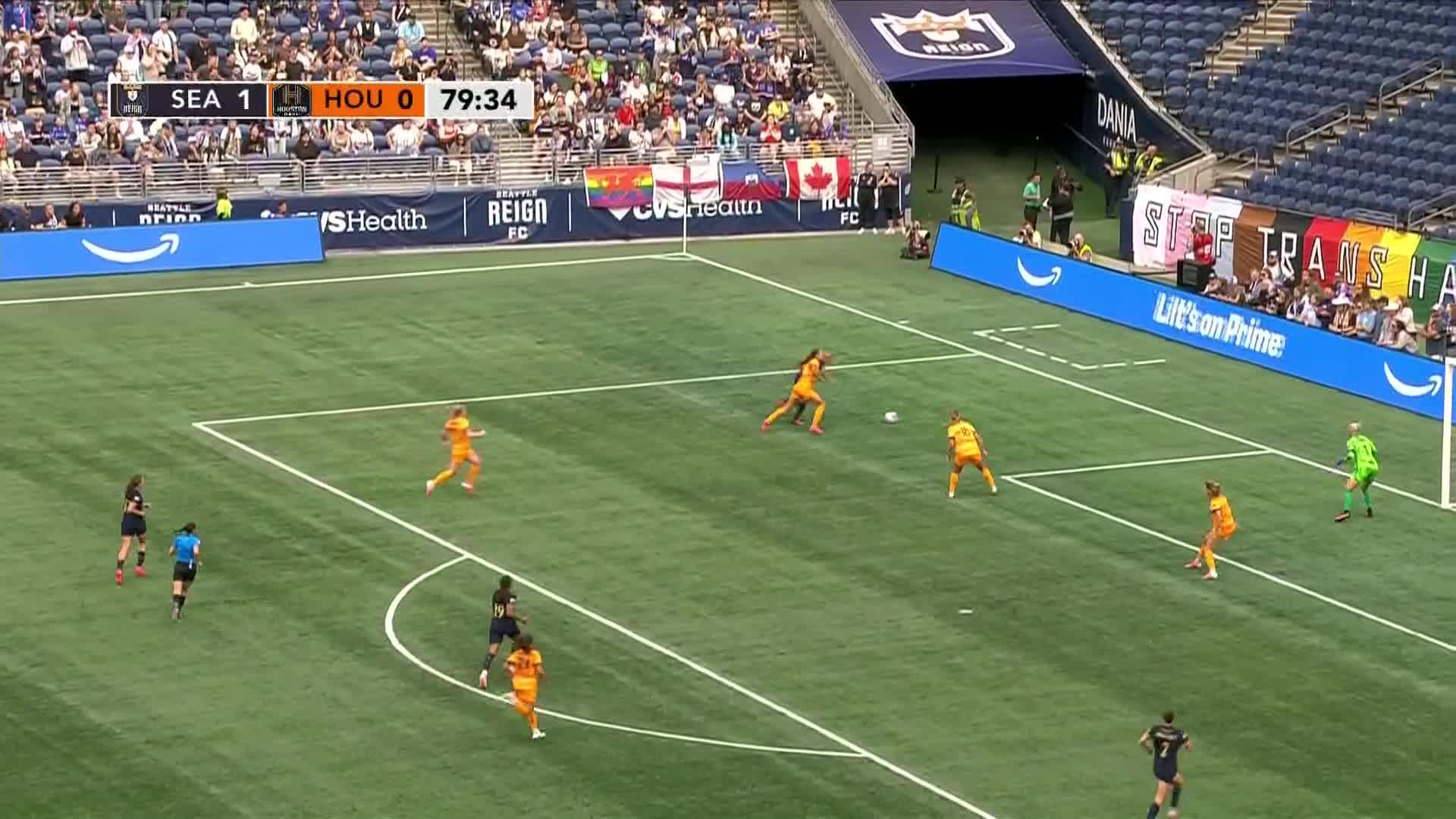 Seattle Reign FC vs. Houston Dash - Game Highlights