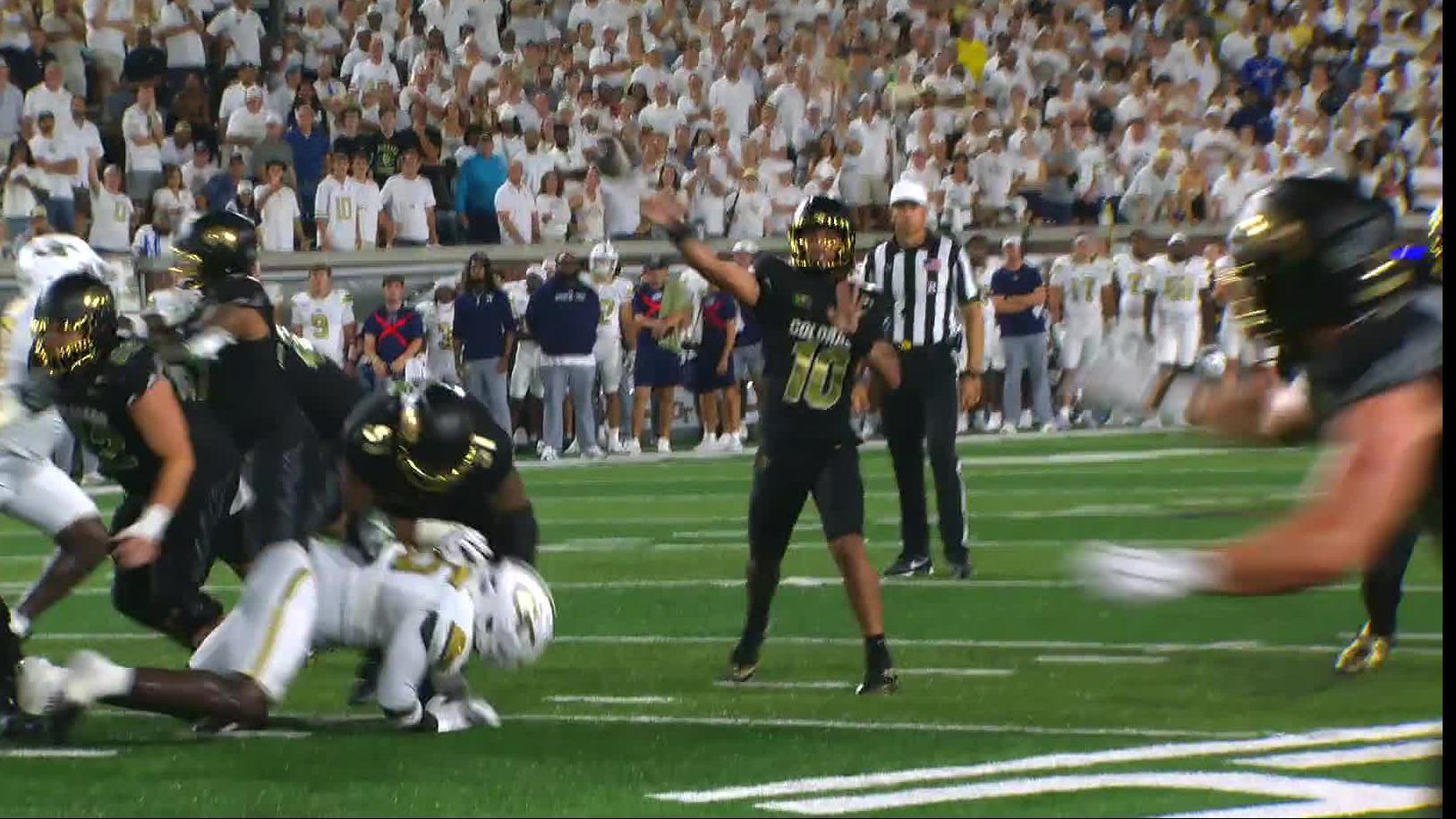 Colorado escapes with a win after late TD and Georgia Tech's missed FG