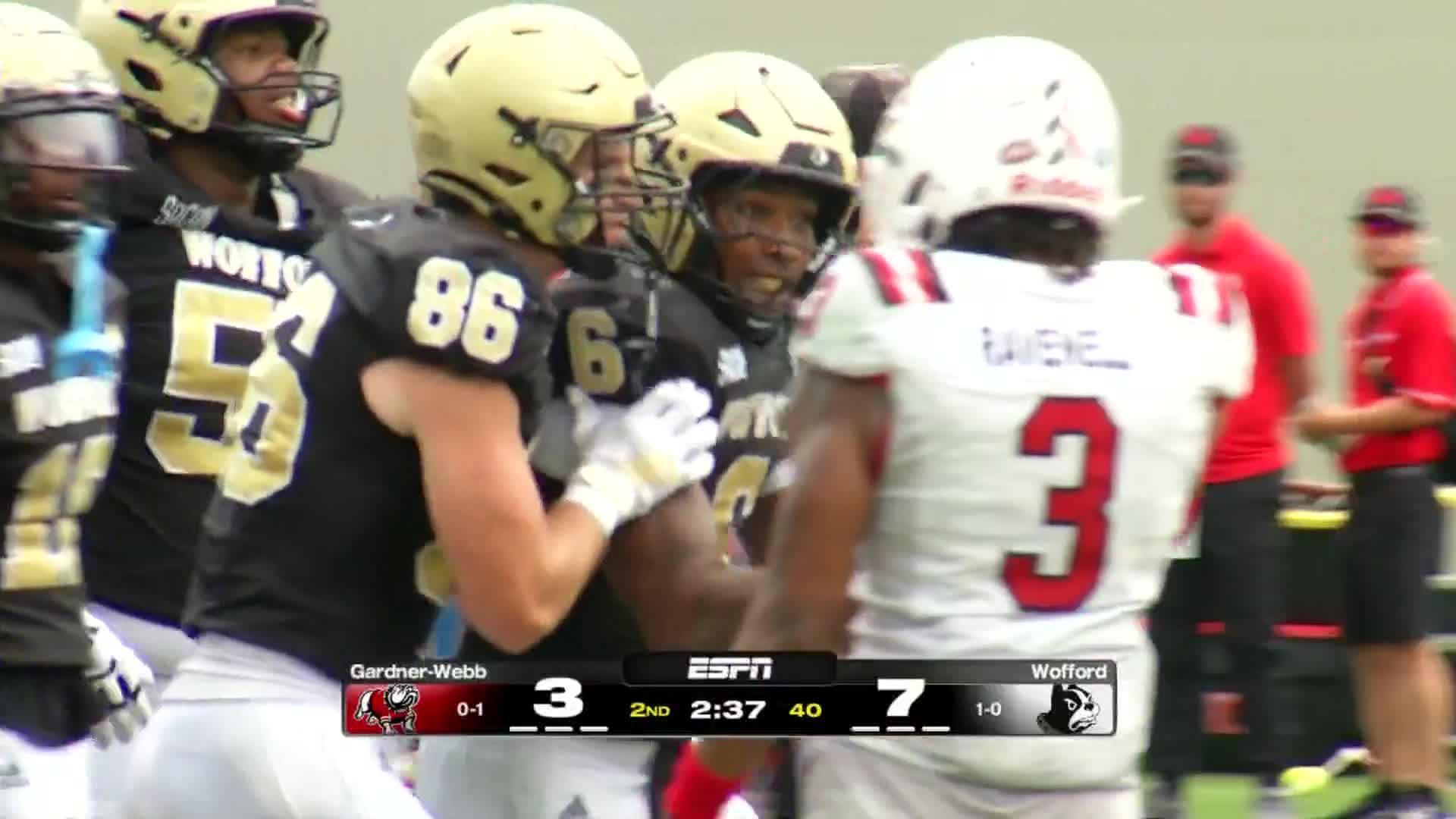 Gardner-Webb Bulldogs vs. Wofford Terriers: Full Highlights