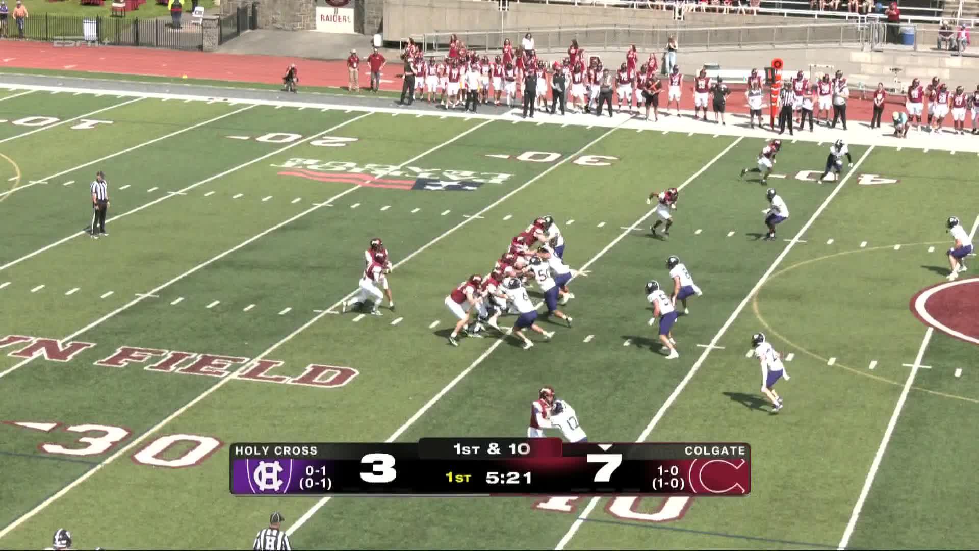 Holy Cross Crusaders vs. Colgate Raiders: Full Highlights