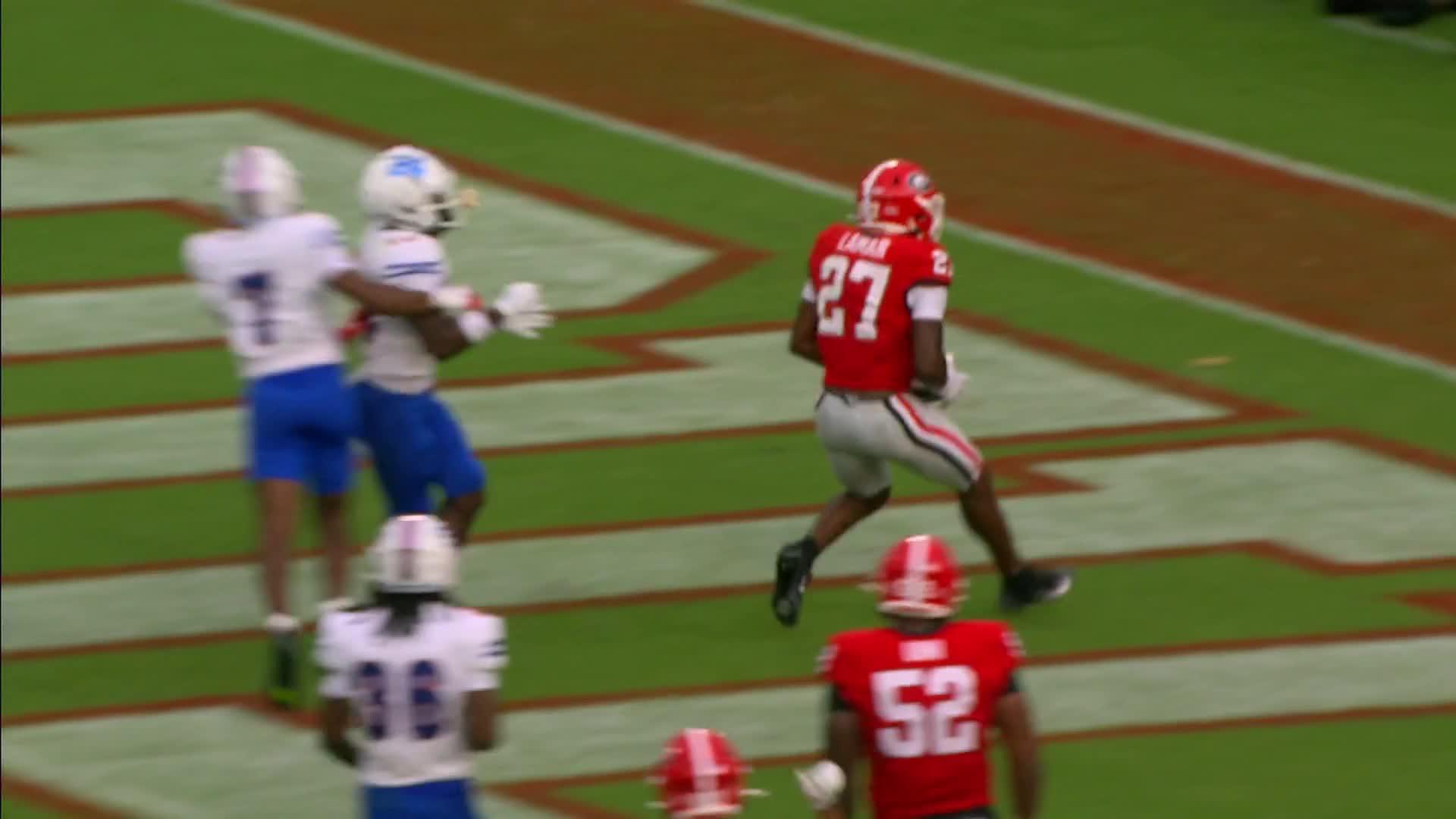 Jae Lamar rushes in for 11-yard touchdown