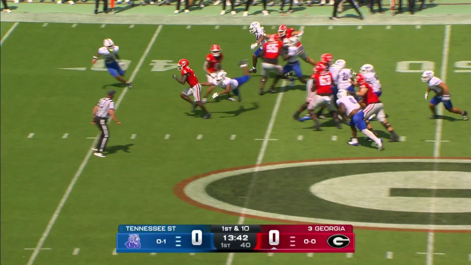 Tennessee State Tigers vs. Georgia Bulldogs: Full Highlights