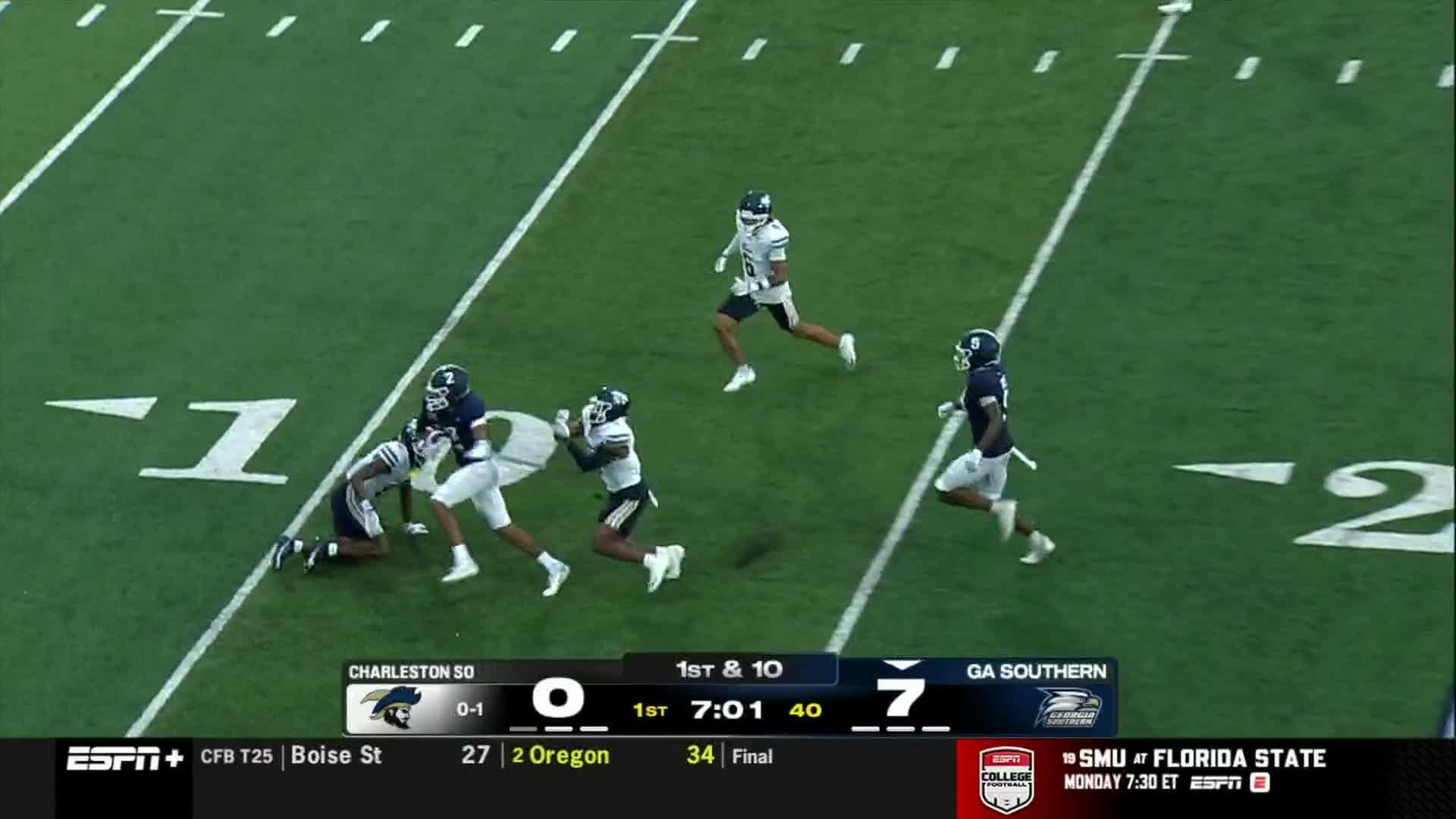 Charleston Southern Buccaneers vs. Georgia Southern Eagles: Full Highlights