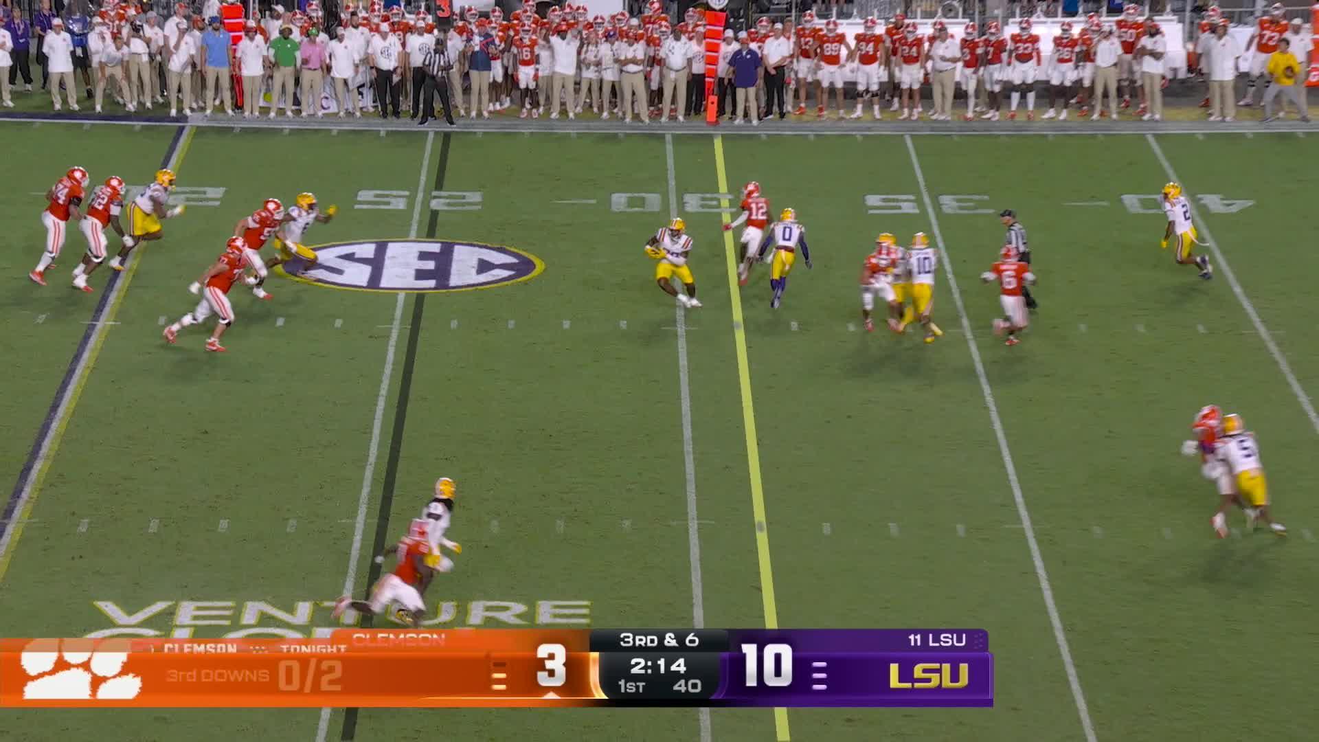 Clemson Tigers vs. LSU Tigers: Full Highlights