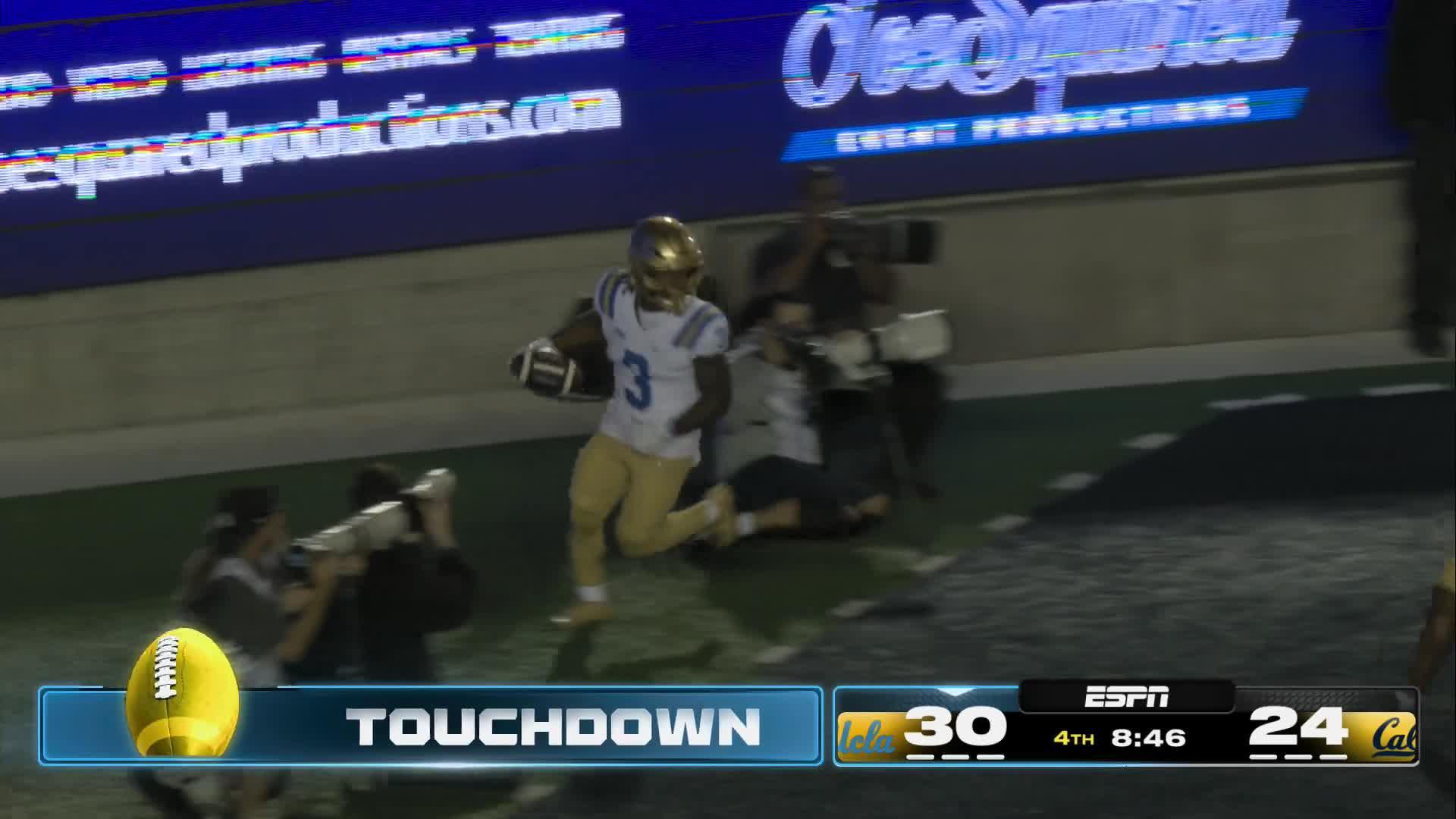 End Zone! Wayne Knight scores 31-yard rushing touchdown